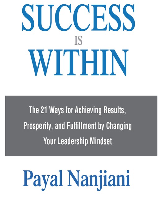 Title details for Success Is Within by Payal Nanjiani - Available